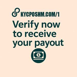 kycposhm.com/1 — Order paid. Verify payout info to get paid